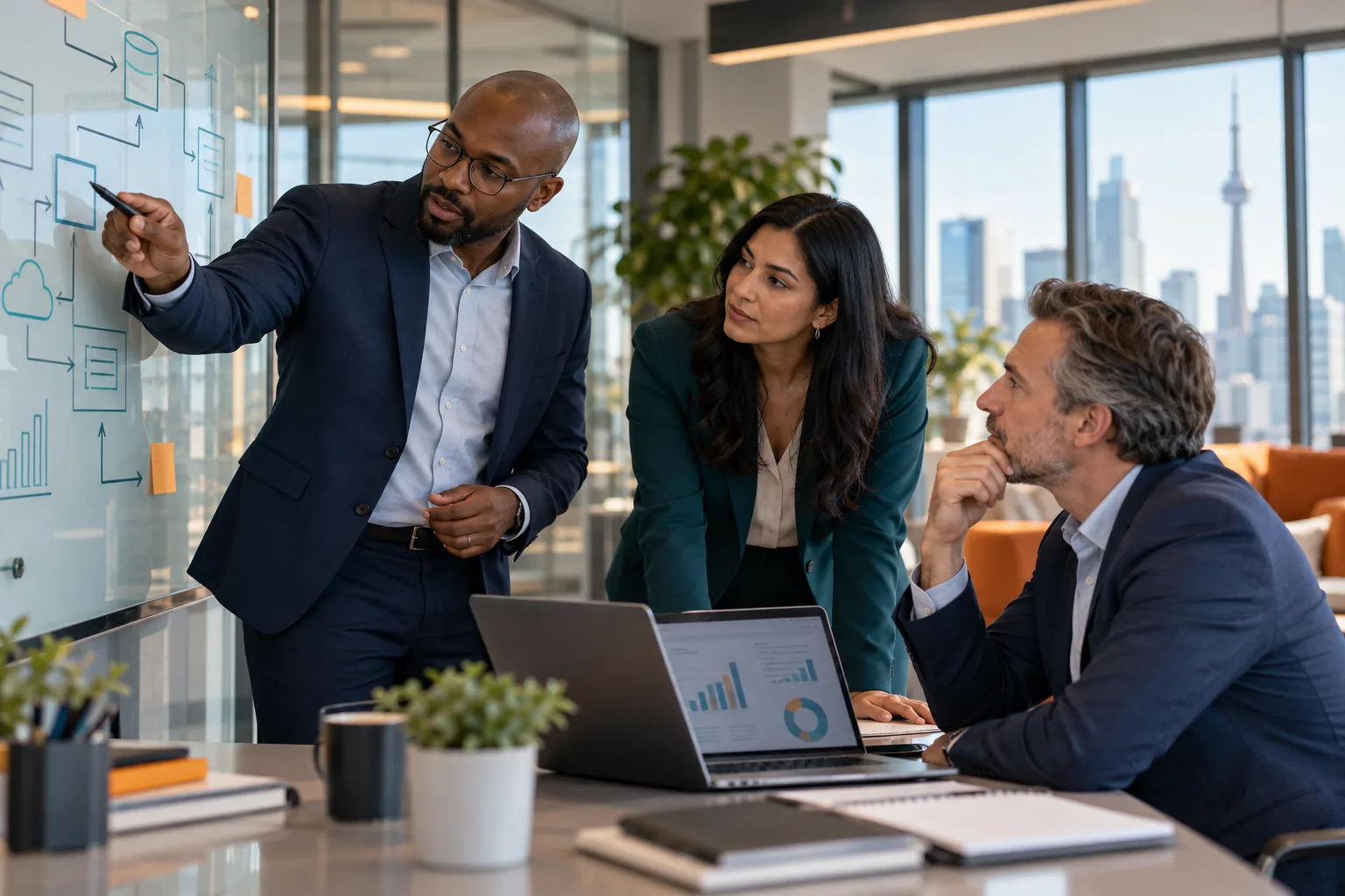 Illustrative banking technology advisory discussion